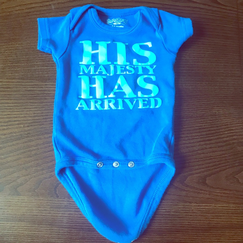 Sara Kety His Majesty Bodysuit 0-6 Months